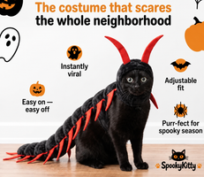 Halloween Caterpillar Costume | Spooky & Adjustable