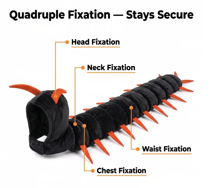 Halloween Caterpillar Costume | Spooky & Adjustable